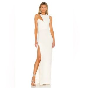 Amanda Uprichard Gilda Gown in Ivory, Size: S NEW